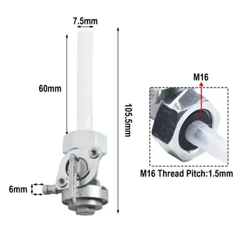 Sestava spínače palivového ventilu pro generátory Honda kompatibilní s motory 163CC/196CC/208CC/211CC/212CC/242CC 6 nejlepší prodej Náhradní díly pro generátory Honda - №5