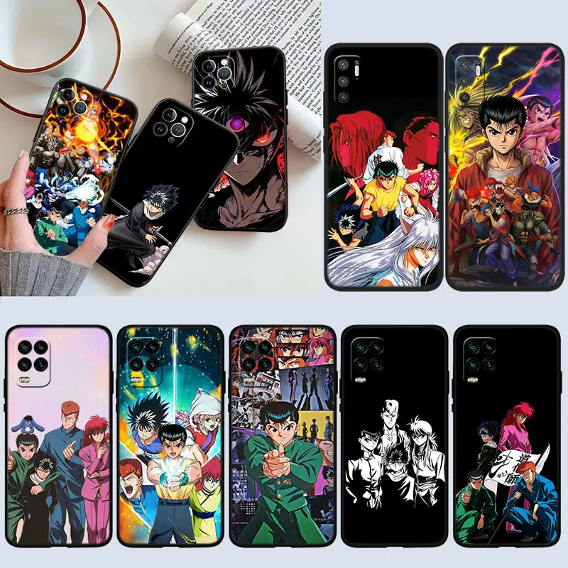 TR84 Yu Yu Hakusho Shell Phone Case for Samsung Galaxy Note 10 20 S23 S24 S25 Ultra FE Plus Edge Lite A02S A35 A07 A17