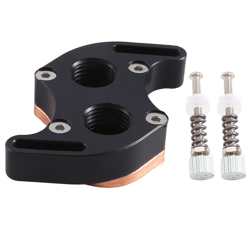 S-Shaped CPU Water Cooling Block Cooler South Bridge Northbridge Block For Computer CPU Block Durable Easy Install Easy To Use