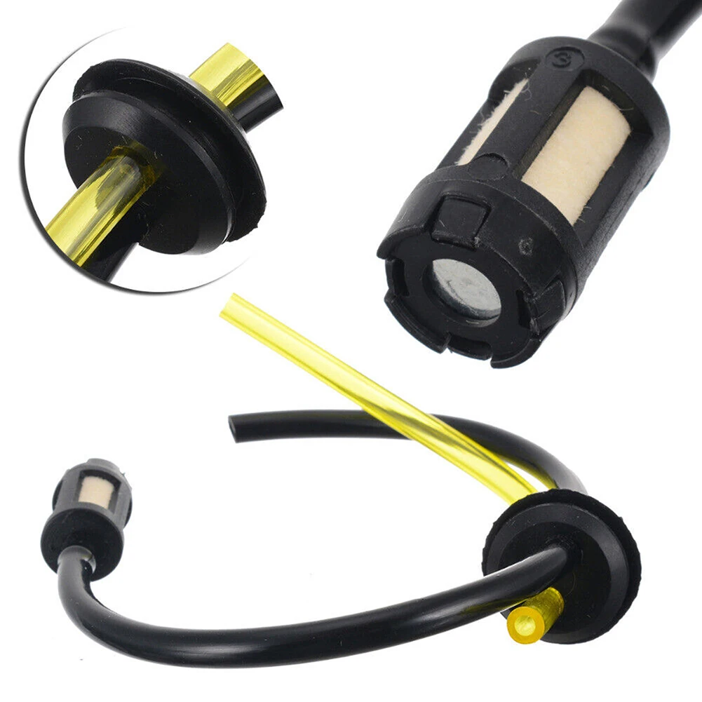 2 Set Fuel Line Hose Tubes Trimmer Cutter Fuel Line Filter Hose Pipe Tank Kit String Trimmer Accessories New