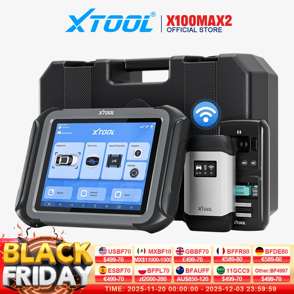 XTOOL X100 MAX2 mit Deutsch-Software: Der ultimative Schlüsselprogrammierer und Diagnose-Tool für deutsche Fahrzeuge