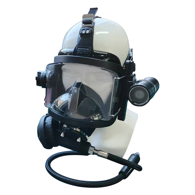 SEAM Diving Full Face Mask Underwater Intercom Wireless Communication M77 Mirror CE Certified 50m Max Depth Polycarbonate Lenses