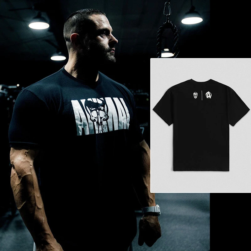 Global Beast Fitness Training Gym Leisure T-Shirt Men's and Women's Luxury Brand
