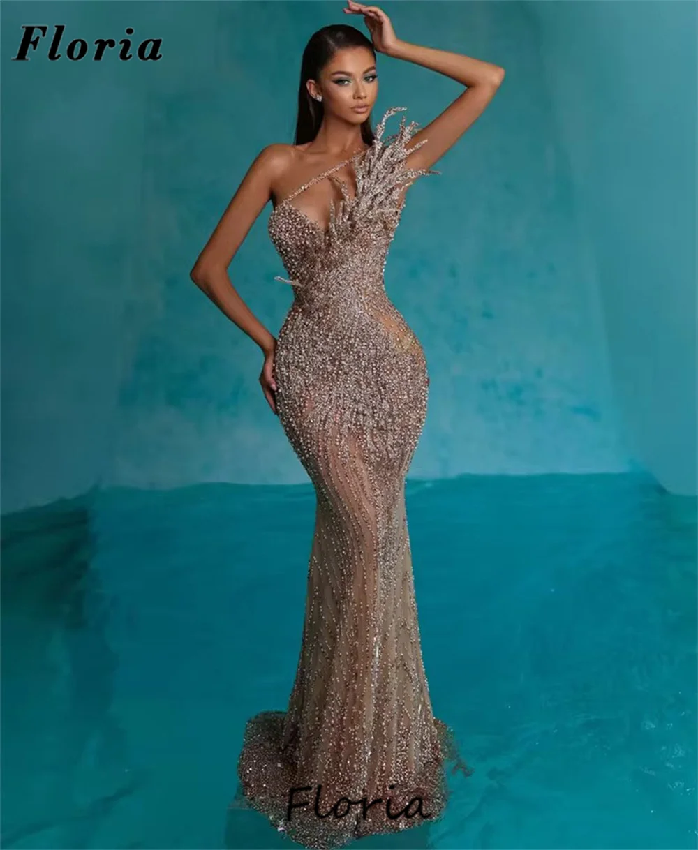 

2026 Индивидуальные вечерние платья с бисером, индивидуальные розовые кристаллы, пышное платье для выпускного вечера, халаты De Soiree, свадебные платья