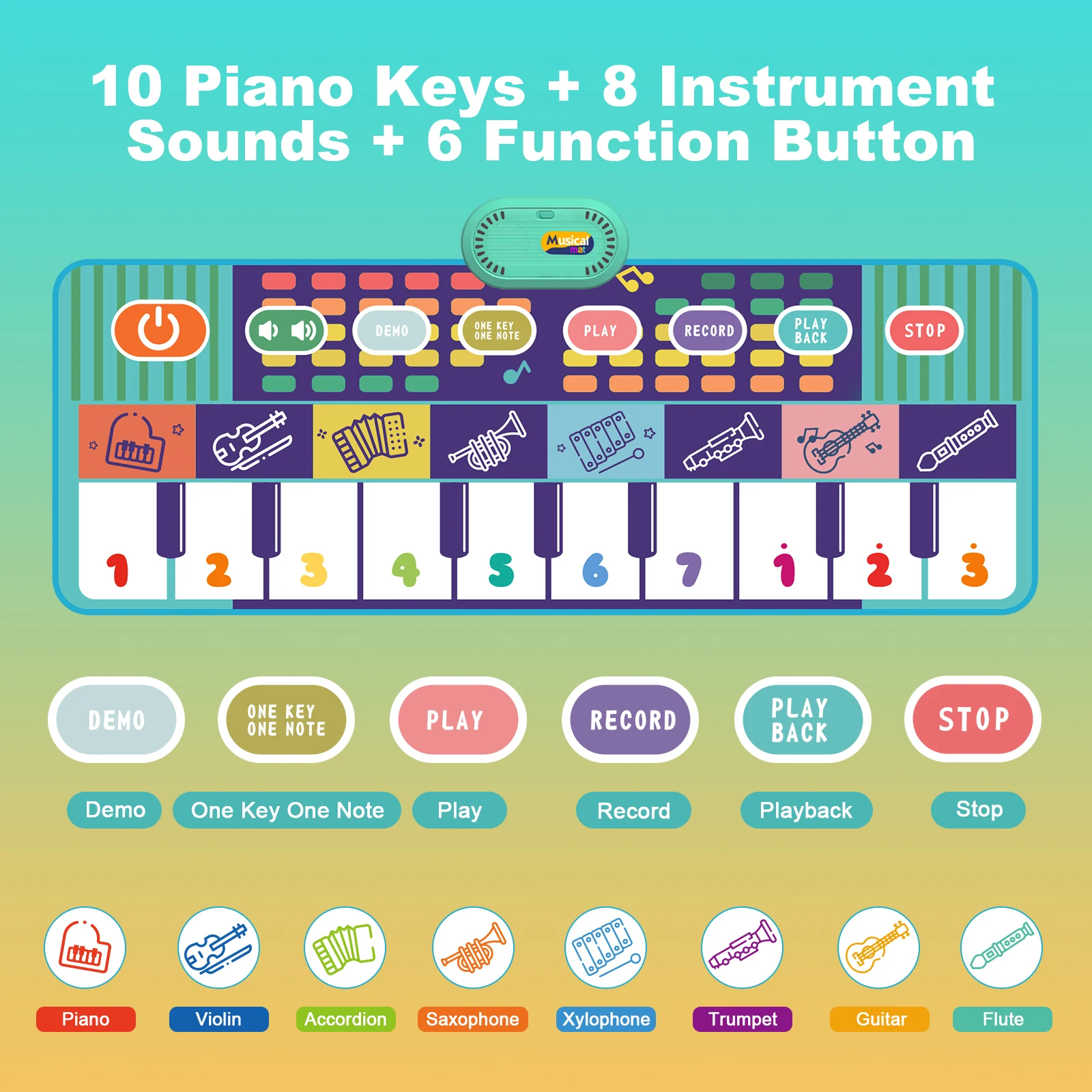 Thumbnail 2 - #78 Best Kids Toy Keyboards to Buy In 2026