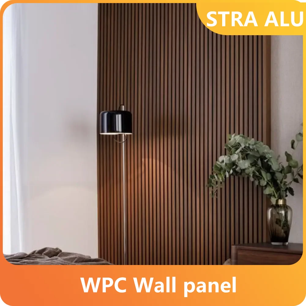 

All Climate WPC Wall Panel 12mm Indoor Outdoor Waterproof UV Resistant, Wood & Stone Texture 36x48 Inch