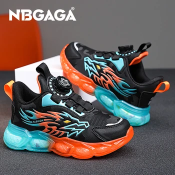 أحذية رياضية للأطفال من الجلد الصناعي ، أحذية أطفال ، أولاد ، بنات ، خارجية ، كاجوال ، رياضة ، جري ، تنس ، موضة