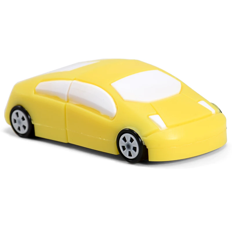 USB 2.0 Flash Drive Cartoon Car Colorful Cool Pen Drive Mini Memory Stick Portable USB Stick Creative Gifts For Children 64GB