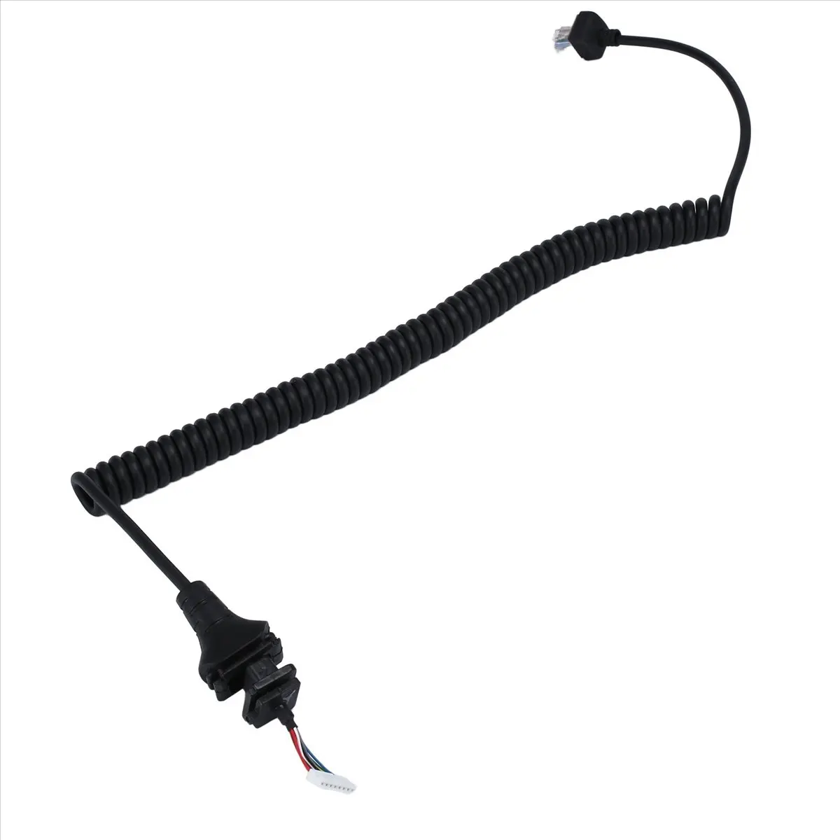 

[A75T] 4X Кабель для микрофона HM-152 для ICOM HM152 IC F121/S IC F221/S, сменный кабель