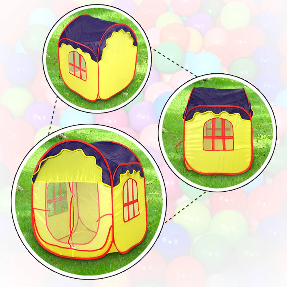 Tenda da gioco per bambini Tenda da gioco portatile pieghevole per interni ed esterni Viola Materiale leggero e sicuro Facile montaggio