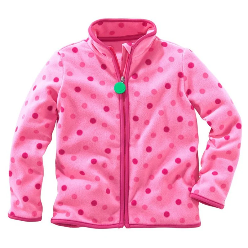 New 2022 Spring&Autumn Children Jackets Coats Baby Boys Girls Polar Fleece Jacket Cute Boys Girls Fashion Sweater Jacket