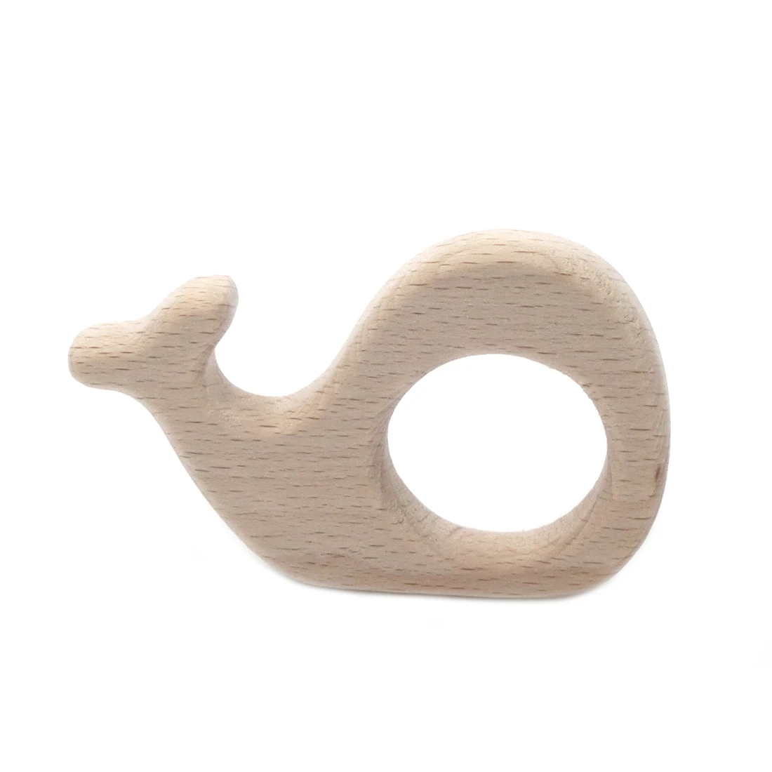 

ABCPICK Beech Wooden Whale DIY Pacifier Chain Jewelry Making Handmade Accessories Personalized Pendent Eco-Friendly Safe Toys