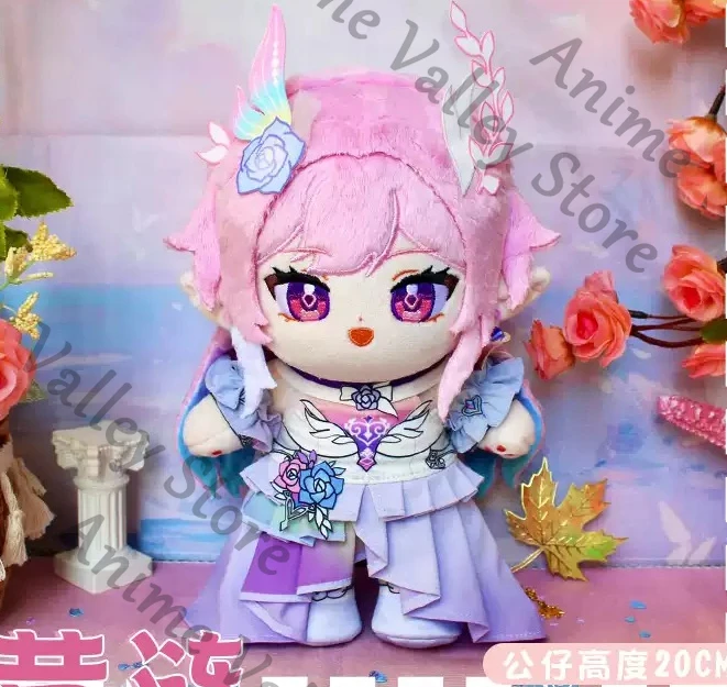 

Anime Honkai: Star Rail Cyrene Cosplay 20cm Fluffy Standing Posture Cotton Maumet Cartoon Puppet Change Clothes Adorn Xmas Gift