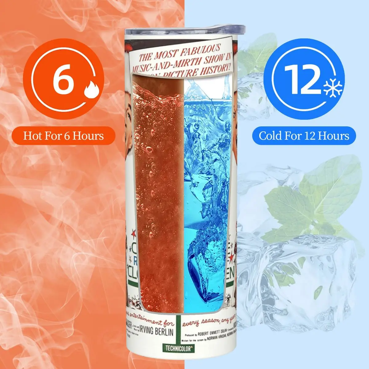 White Christmas - Bing Crosby, - Tumbler 20Oz White recensione e prezzo