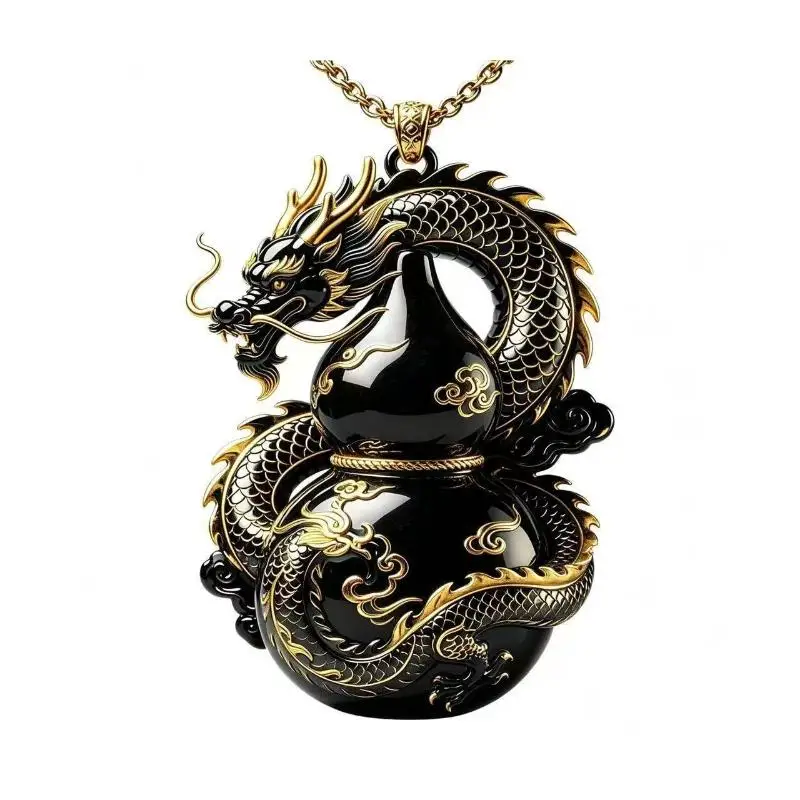 1Pcs For Friends Women Daily Party Exquisite Nine Tailed Fox Peony Pendant Necklace Fashion Jewelry Accessories Gift