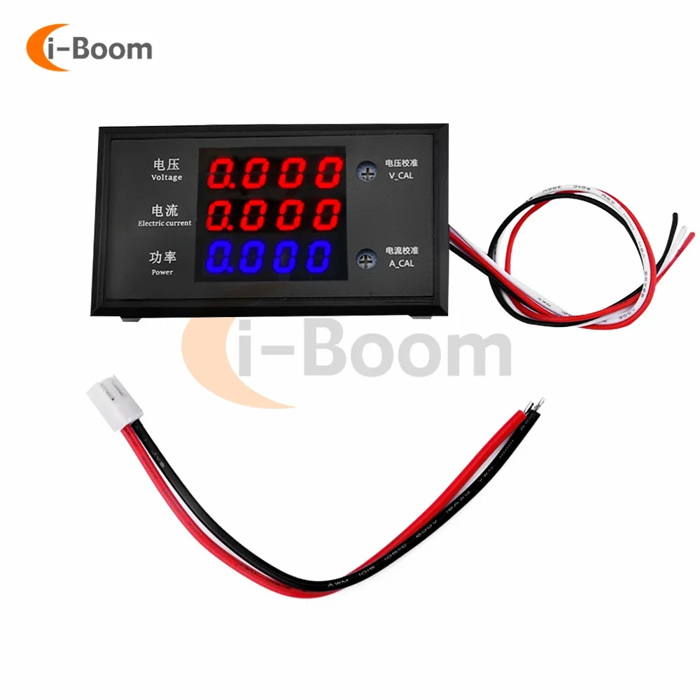 DC 0-500V 10A 5000W High Precision Voltmeter Ammeter Wattmeter Digital Display Voltage Current Meter Power Tester Detector