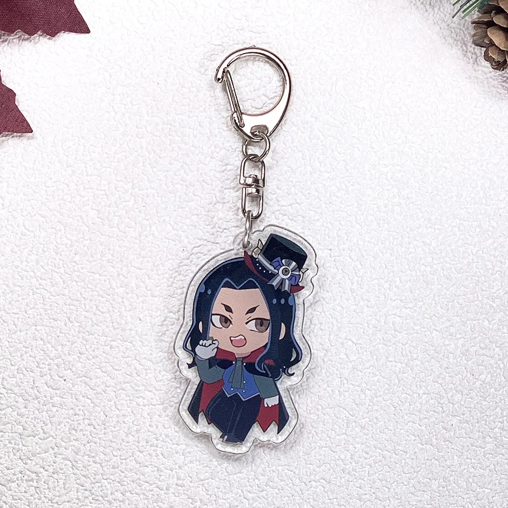 12Pcs Anime Halloween Tokyo Revengers Car Keychain Accessories Acrylic Cute Charm Pendant For Bag Key Holder Backpack Decoration