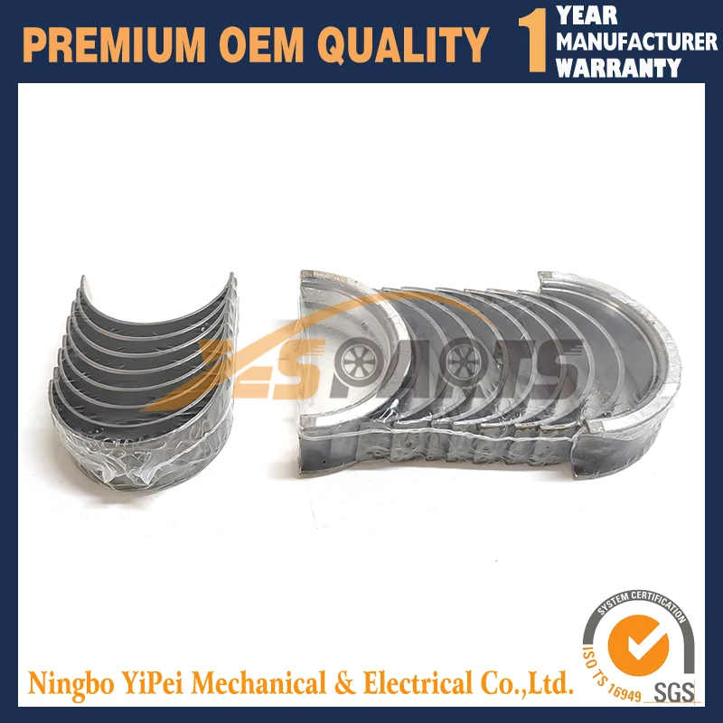 S4Q2 Full Bearing For Mitsubishi S4Q S4Q2-T Engine For TEREX HR18 TC51 TC65 Excavator For Clark Forklift Y1625D For Montana