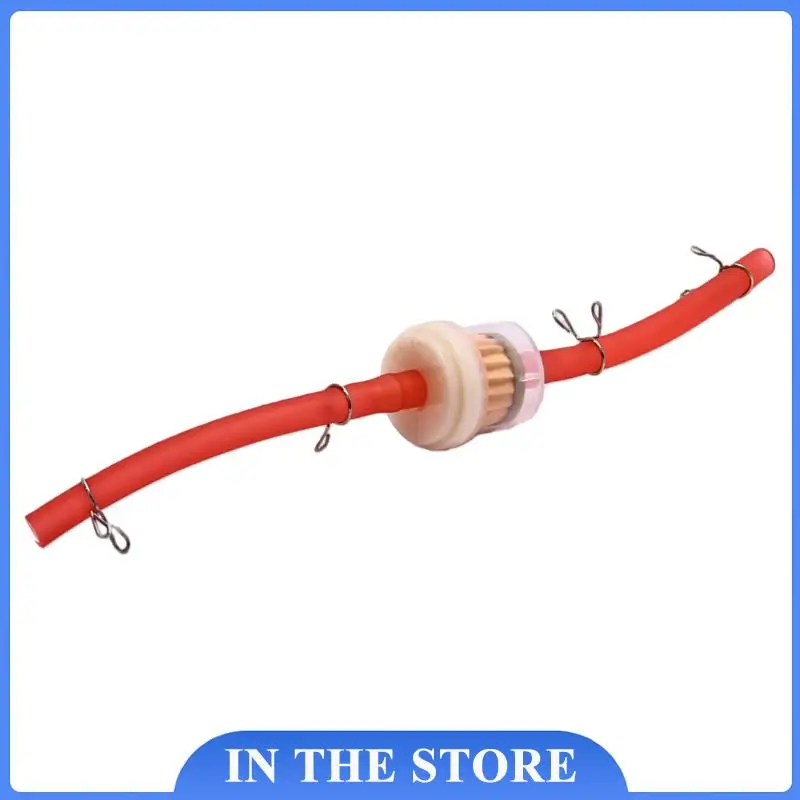 Random Color! Universal 6mm Magnet Fuel Filter Oil Cleaner Petrol Pipe Hose Line for ATV Pit Dirt Bike Quad Scooter