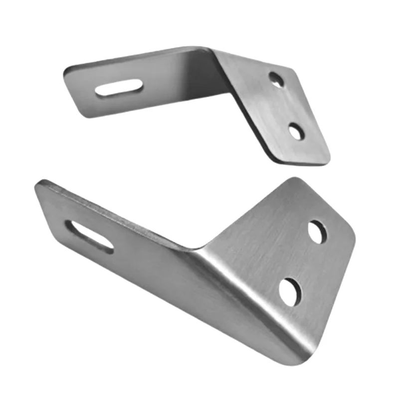 

Right and Left Side Broken Fender Saddlebag Rail Support Brackets Strut Stainless Steel Compatible with Harley Touring 1985-2008