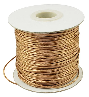 PandaHall 185 Yards/Rolle Koreanische Gewachste Polyester-Perlenschnur, 1,2mm Umweltfreundlich für Armband-Halsketten-Schmuckherstellung & Bastelbedarf – Detail 17
