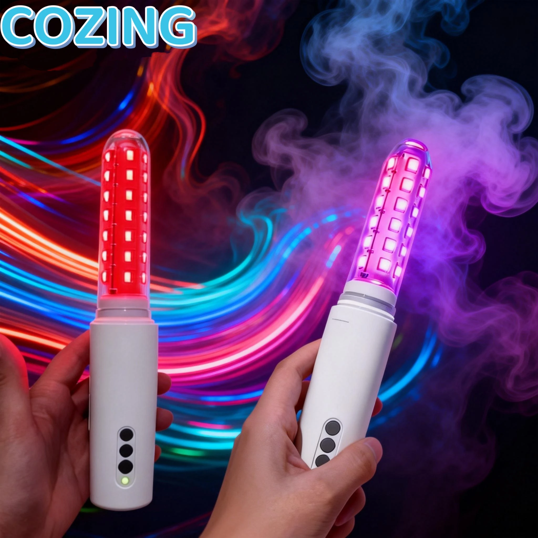 

COZING Women's LED Vaginal Treatment Device Infrared Red Blue Light For Gynecological Care Vaginitis Management Tightening