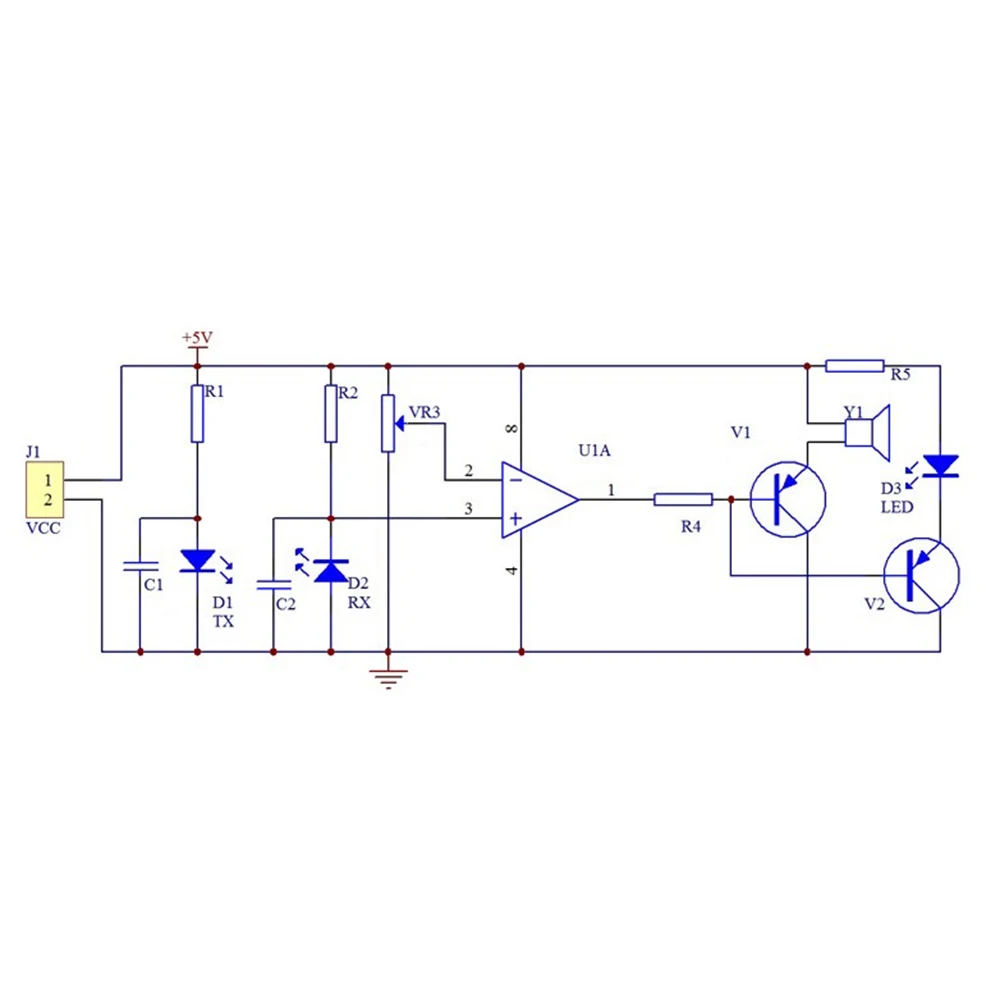 Allarme sensore corpo umano Kit elettronico fai da te progetto di saldatura pratica Suite sensore a infrarossi circuito analogico TJ-56-371