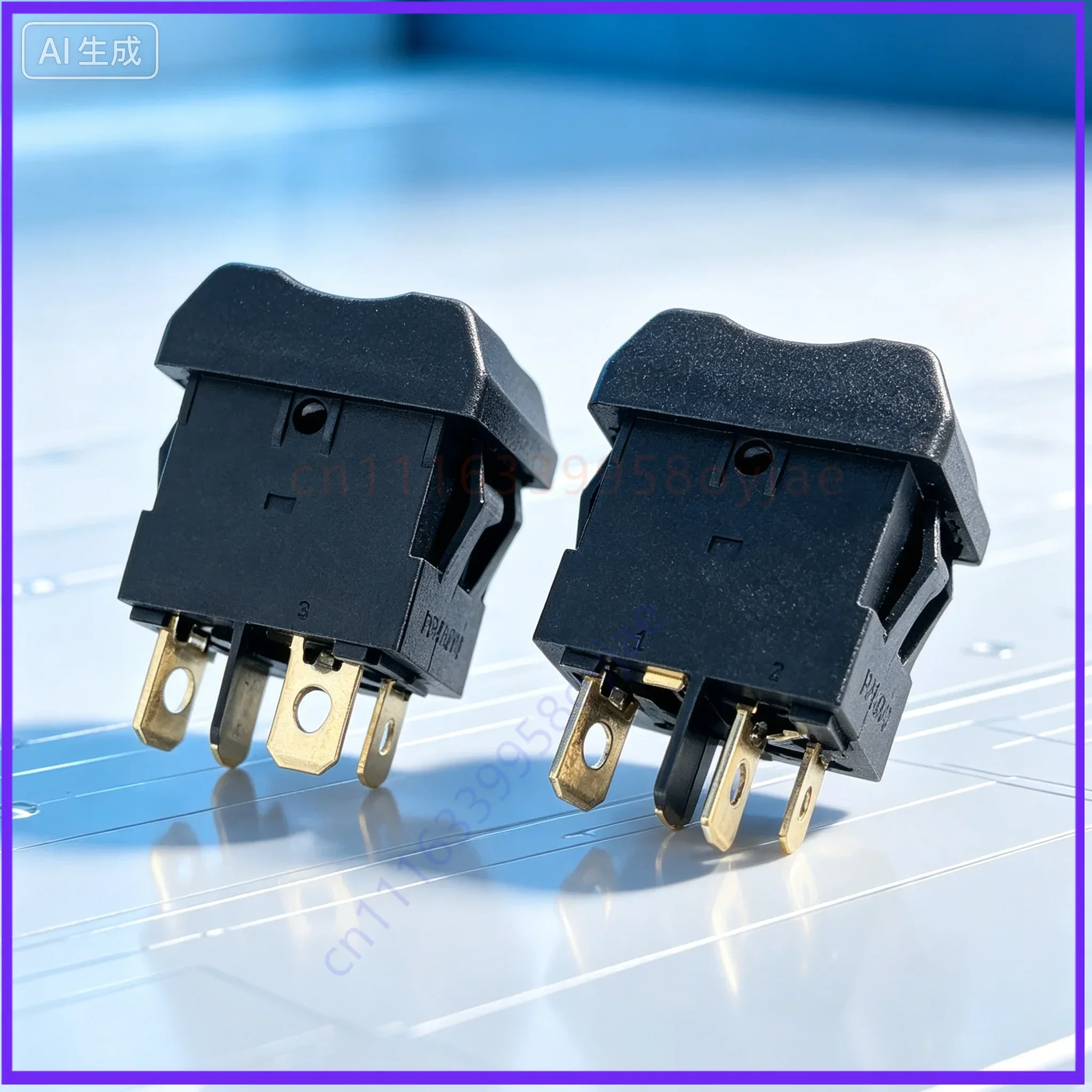 Button for R13 Rocker Switch 4Pin 2Gear 8A  30pcs