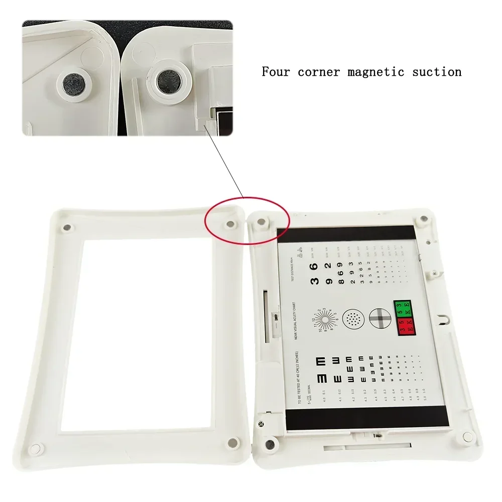 Ophthalmic Equipment Near Vision Chart with LED Light High Quality Far Vision Eye Test Chart NV-23C