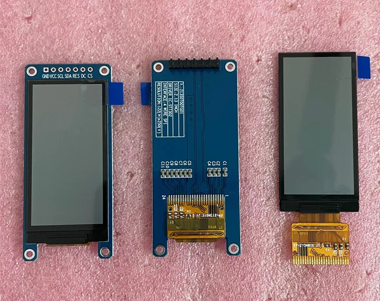 0.99 10: 2.13 인치 24PIN/7PIN SPI TFT 블랙 화이트 E-인크 E-페이퍼 LCD 스크린 ST7302 컨트롤러 122250