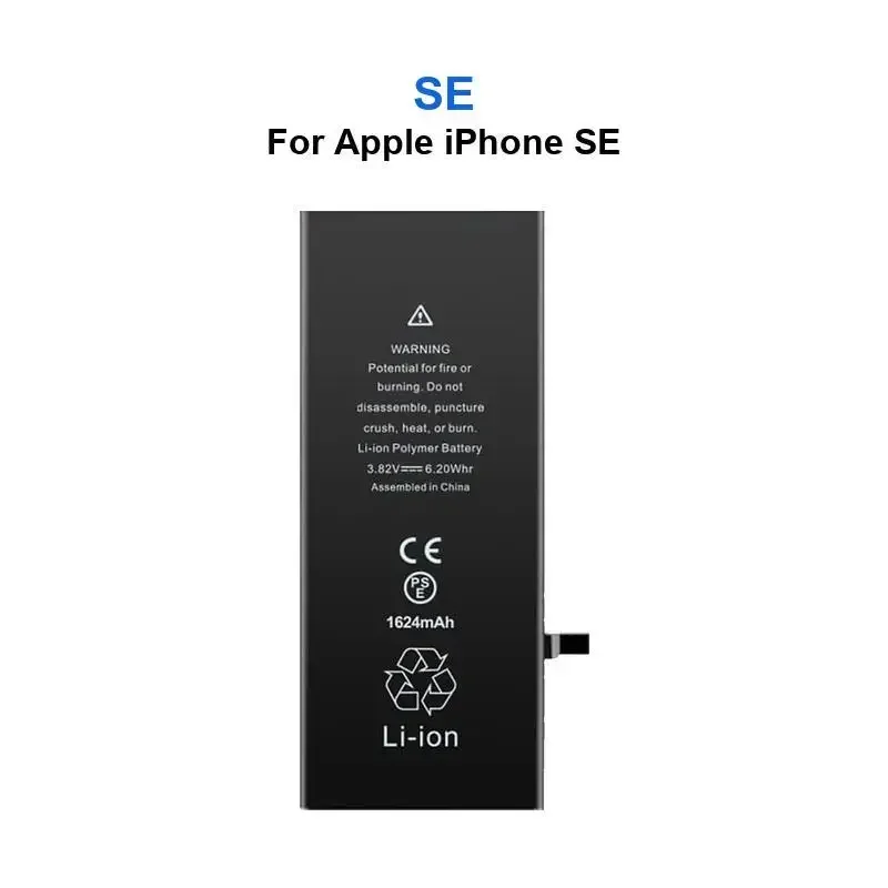 Battery For iPhone 3G 3GS 4 4S 5S 5C SE 2020 SE2020 6S 7 8 Plus X XR XS Max
