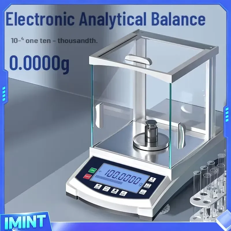 Mountscale Smart Balance YT 220g 0.1mg Digital Laboratory Analytical Balance LCD Display External Calibration
