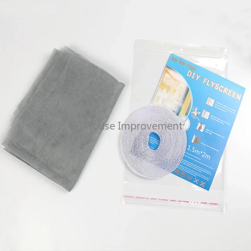 Bedroom Window Mosquito Nets Insect Fly Screen Curtain Indoor Anti Mosquito Fly Bug Mesh Mosquito Nets Insect Screen Repair Tape