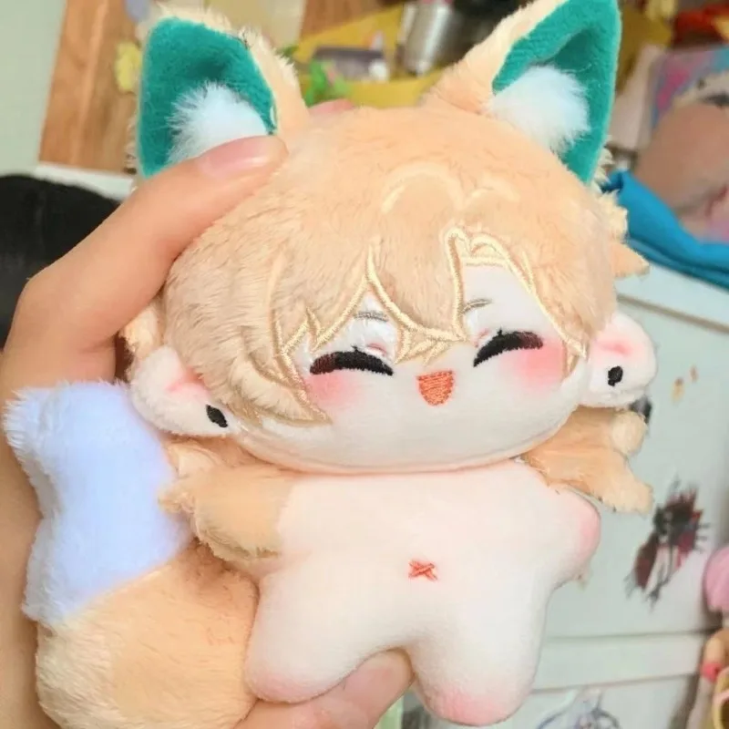 10CM Honkai: Star Rail Aventurine Attribute Doll Cosplay Cotton Stuffed Starfish Body Dress Up Clothes Cotton Birthday Present