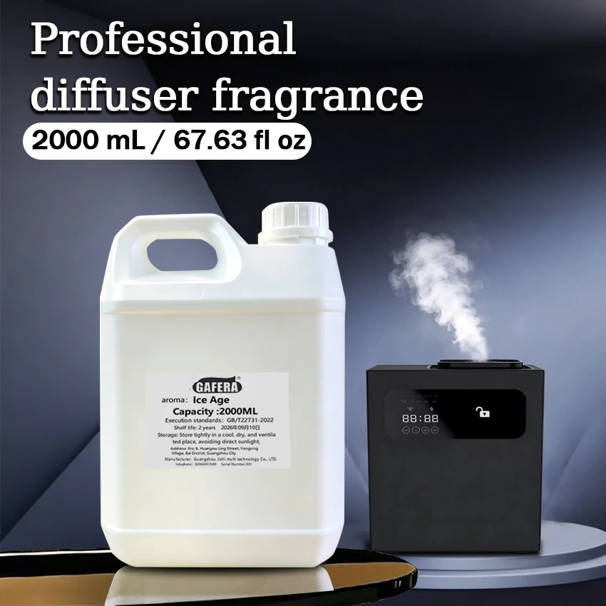luxury hotel diffuseressential oil, Suitable for All Waterless aroma Diffusers, Long-Lasting Home Fragrance Refill，Vanilla2000ml