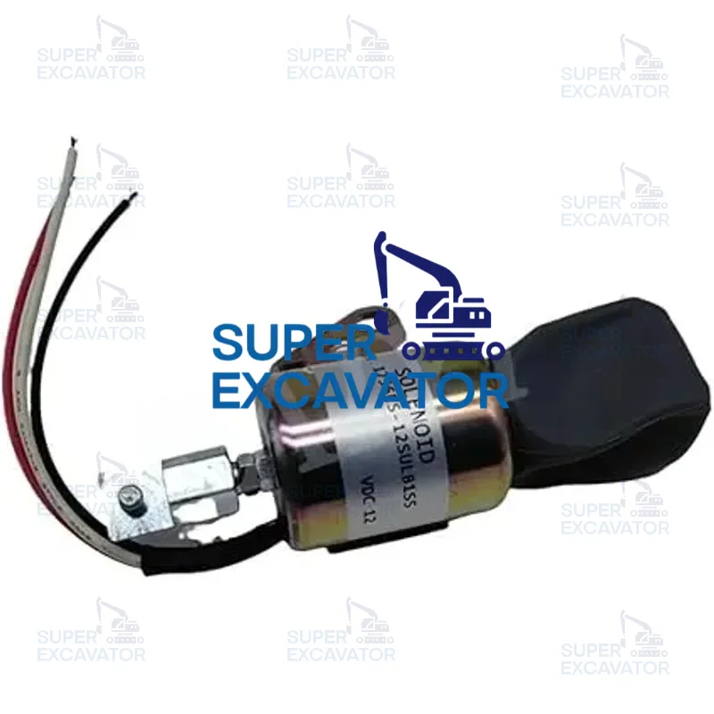 

12V Fuel Shutoff Solenoid 1756ES-12SULB1S5 SA-4899-12 Stop Solenoid for D722 D902 Z482 Engine (SA-4899-12)