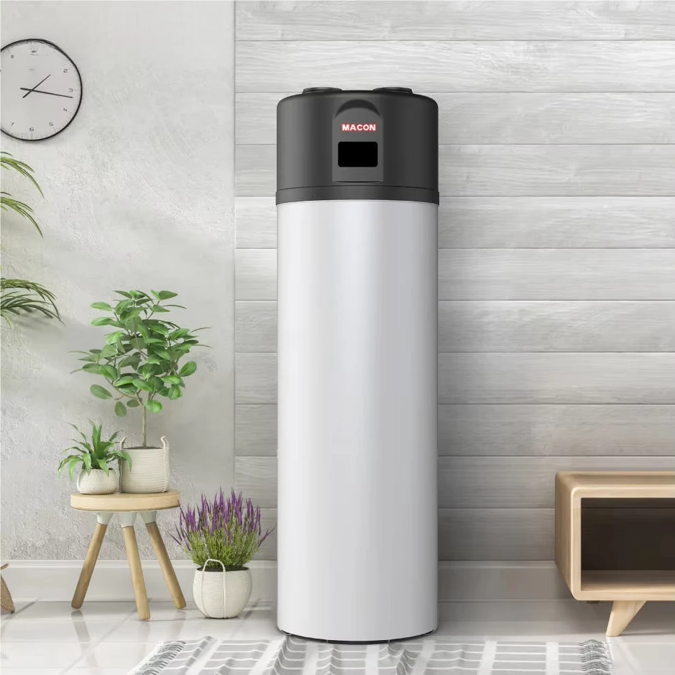 R290 Smart 400L Solar Electric Outdoor Air Source High Efficiency Inverter Heat Pump Water Heater with Alternating Power Input