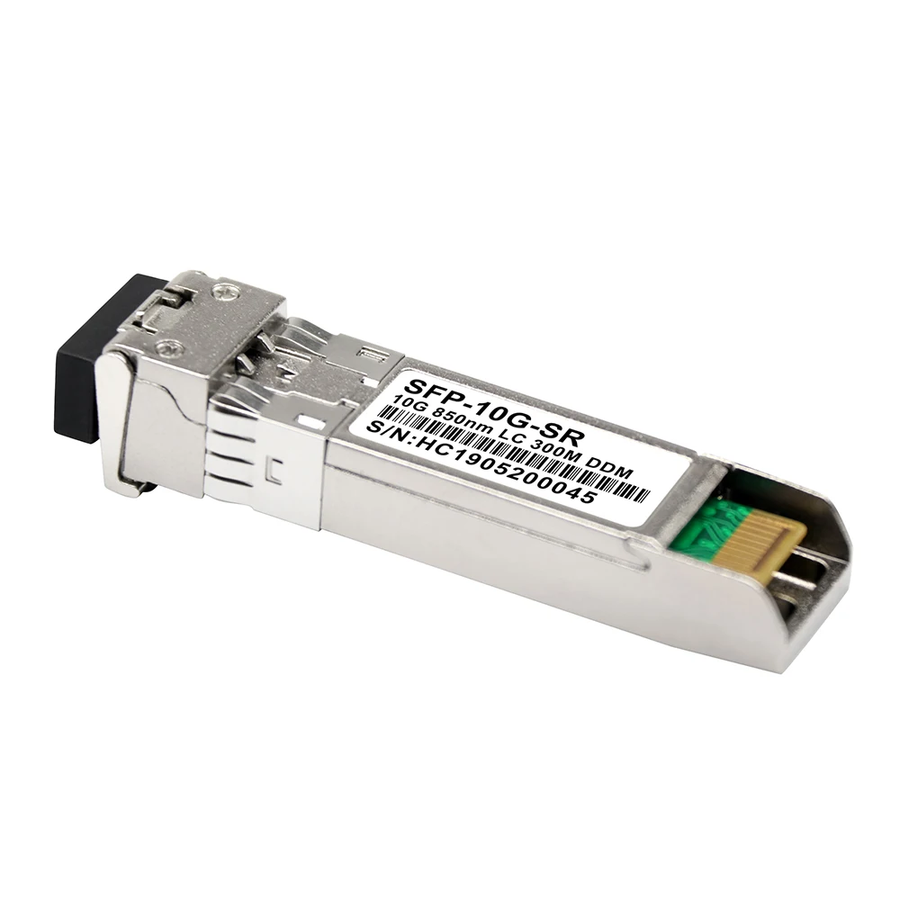 SFP-10G-SR-S волоконный SFP модуль приемопередатчика 10G 850nm 300M DDM Дуплексный LC коннектор оптоволоконное оборудование