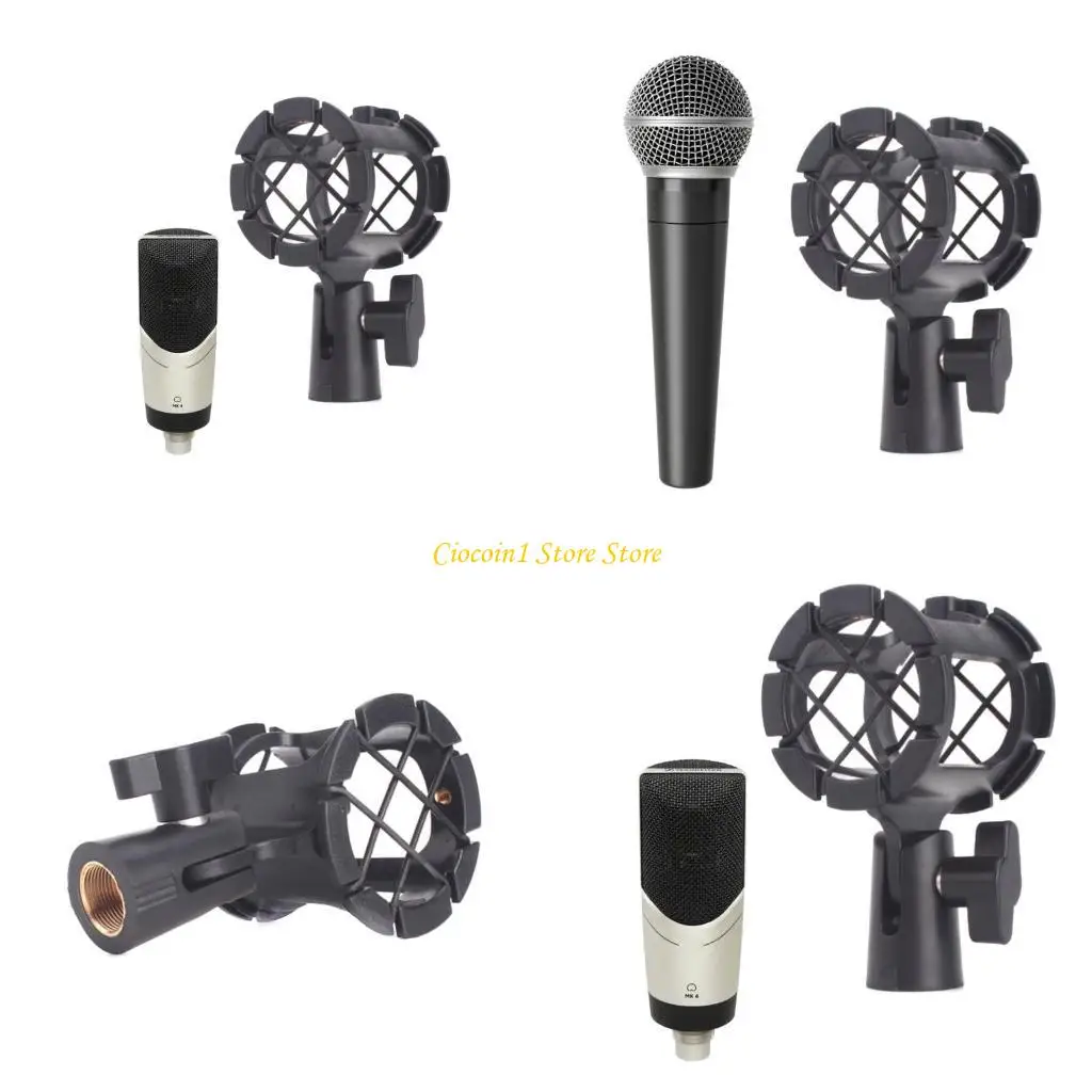 

A3PC Professional Microphone Shock Mount Microphone Shock Stand Mic Holder Clamp