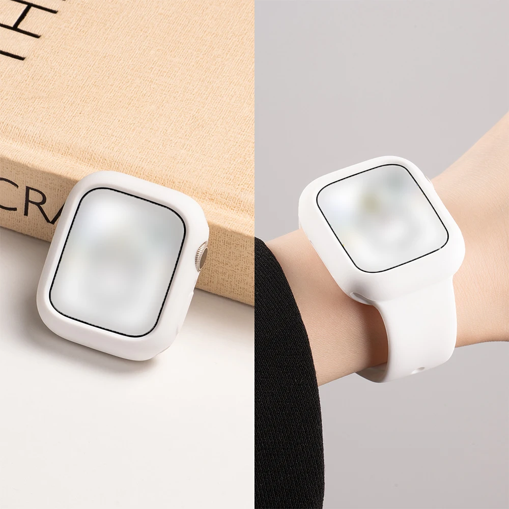 Candy Silicone Case for Apple Watch Ultra 3 2 49mm Cover 46mm 42mm Soft Protective Shell Accessories For iWatch Series 12 11 10