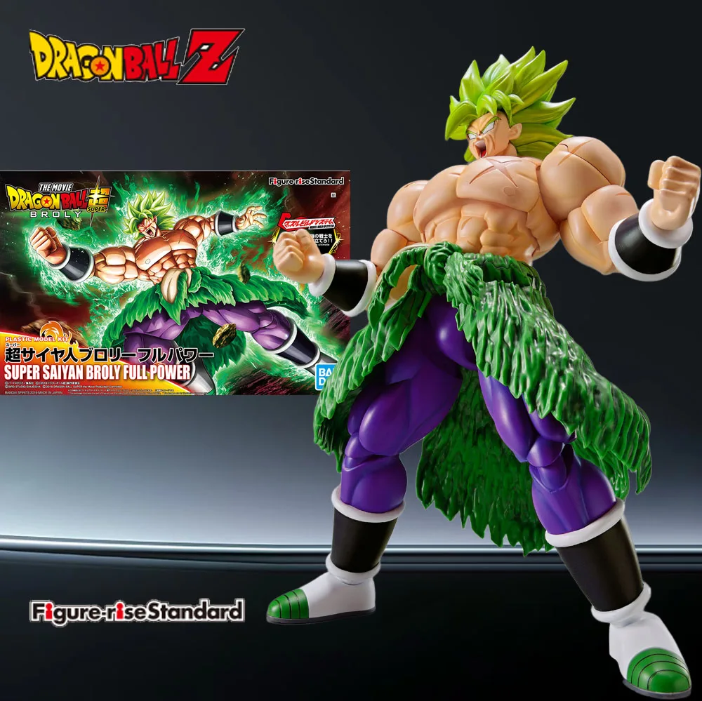 

Bandai натуральная/оригинальная Dragon Ball FRS SUPER SAIYAN BROLY FULL POWER аниме фигурки игрушки для мальчиков Рождественский подарок