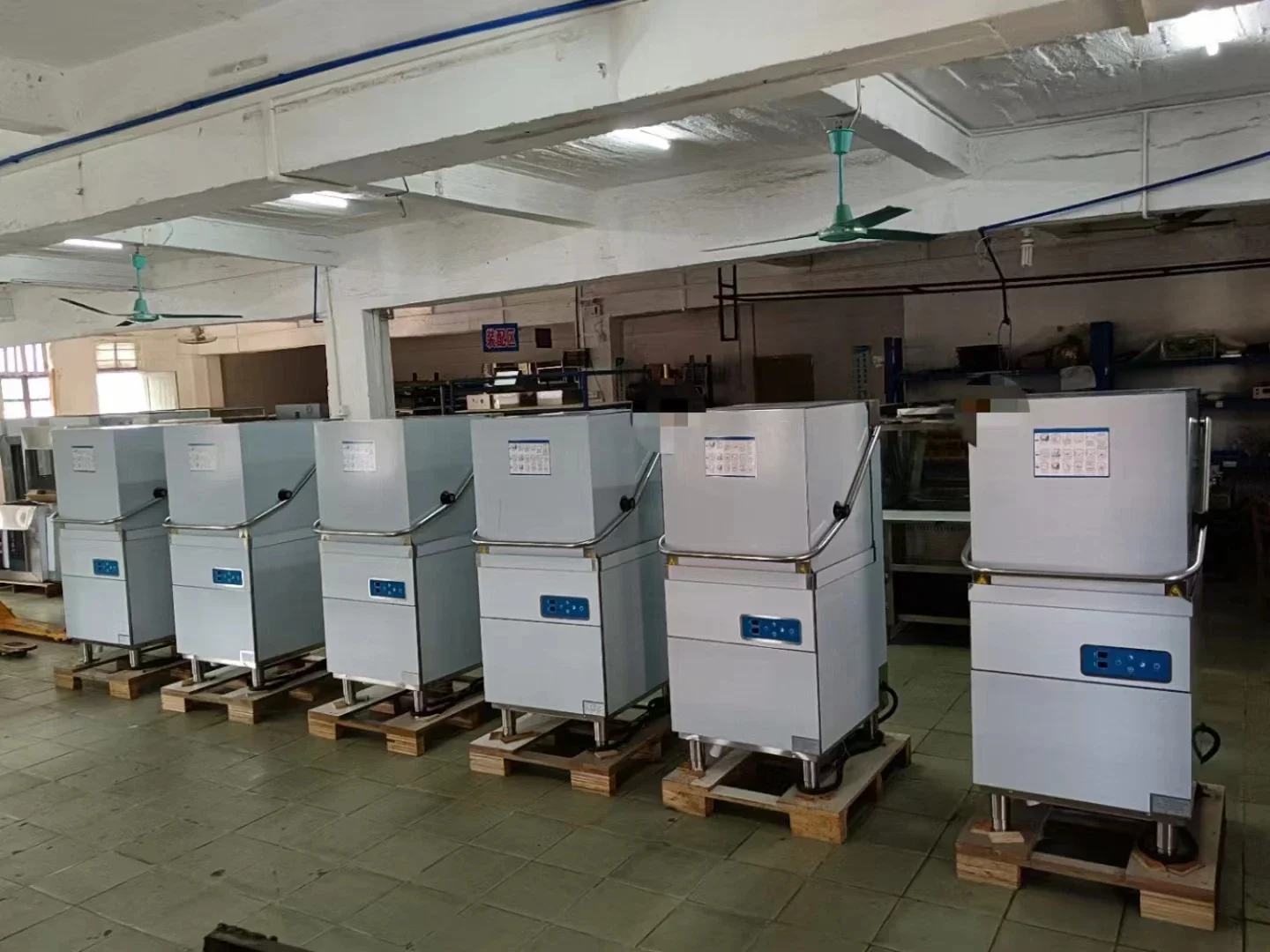 Large commercial automatic conveying dishwasher stainless steel dishwasher for school canteen hotel