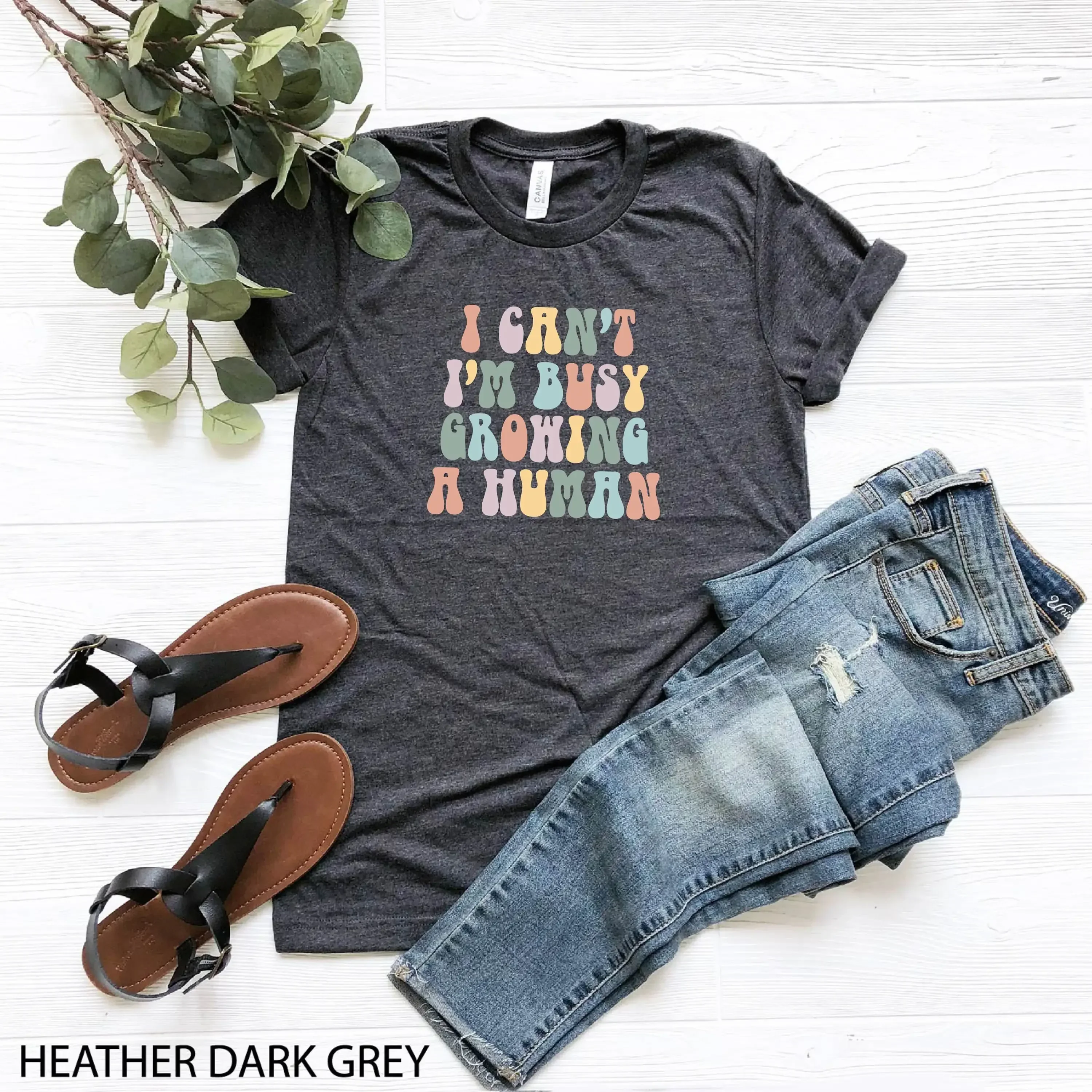 I Can t m Busy Growing A Human Shirt Funny Pregnancy Mama Maternity Baby Reveal Shower Mom