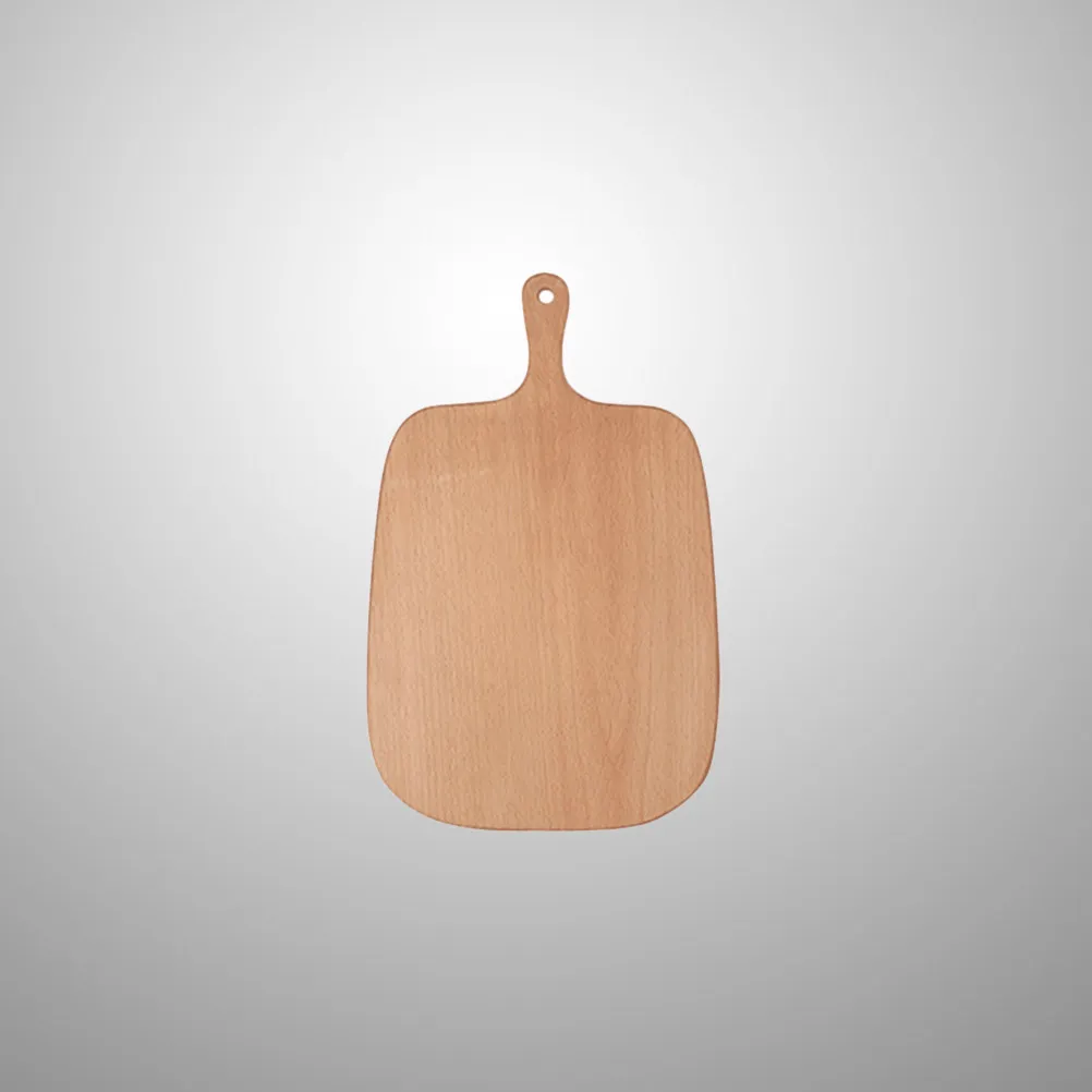

Wooden Irregular Shape Cutting Board Small Size Hanging Hole for Chopping Fruit Meat Vegetable Fish Bread Kitchen Cutting Mat