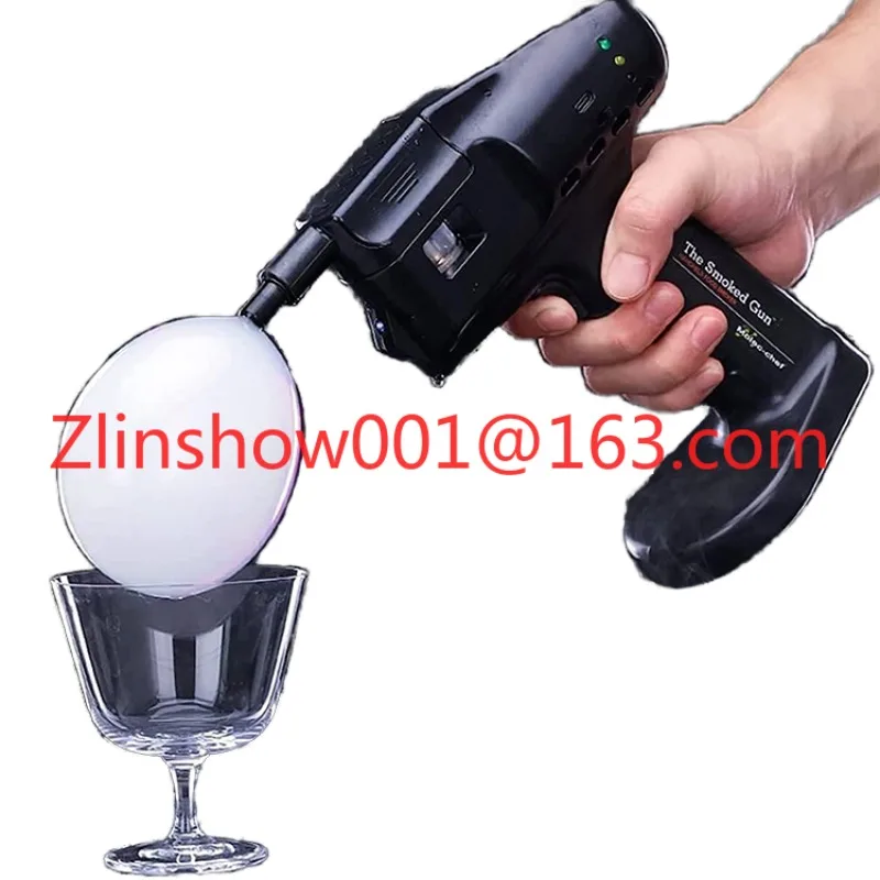 Barman for Flavour Blaster Smoke Bubble Gun Plastic Infuser for Kokteyl Baloncuk Makinesi Pistolet Fume Gatling Bartesian