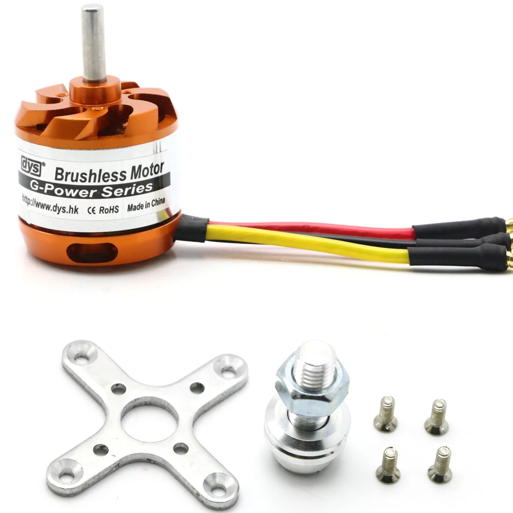 DYS D3536 910KV 1000KV 1250KV 1450KV Brushless Outrunner Motor For Mini Multicopters RC Plane Helicopter