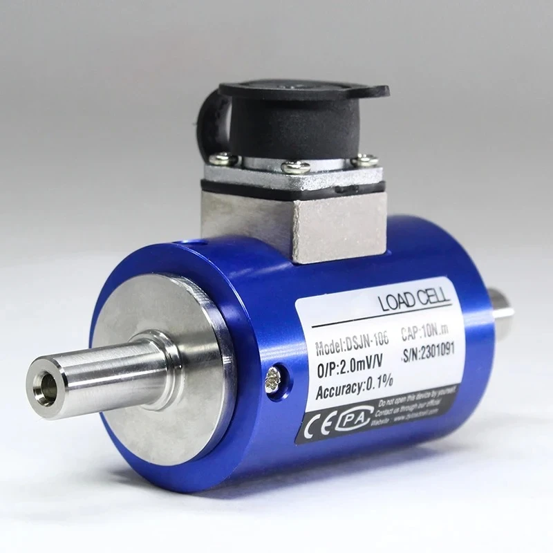 Compact Micro Static Torque Sensor 0.1N.m High Precision for Torsional Valve & Steering Calibration