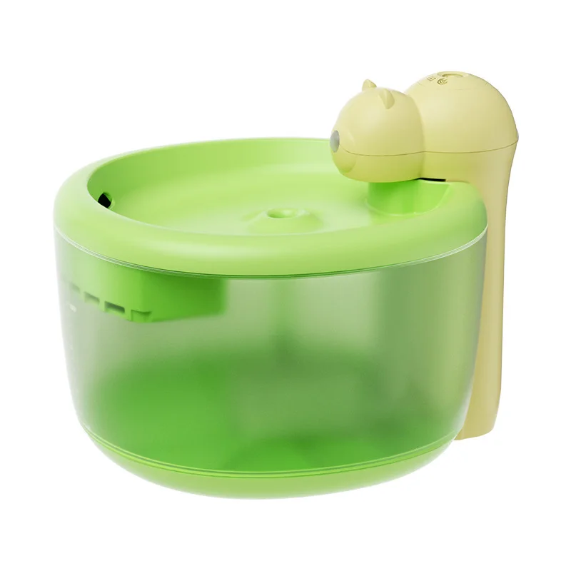 

Factory Customized 2.2L Thermostatic Heating Super Quiet Dual Mode Water Fountain Set Eco-Friendly 75 Days Standby for Dogs Cats