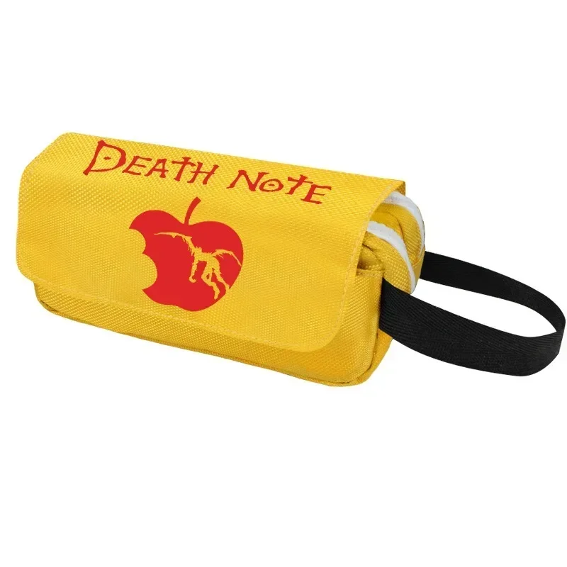 

Желтая, розовая, синяя, зеленая, красная, большая вместимость, Desu Airlines, Death Note, сумка-карандаш в стиле аниме, детский пенал для девочек и мальчиков, школьные принадлежности