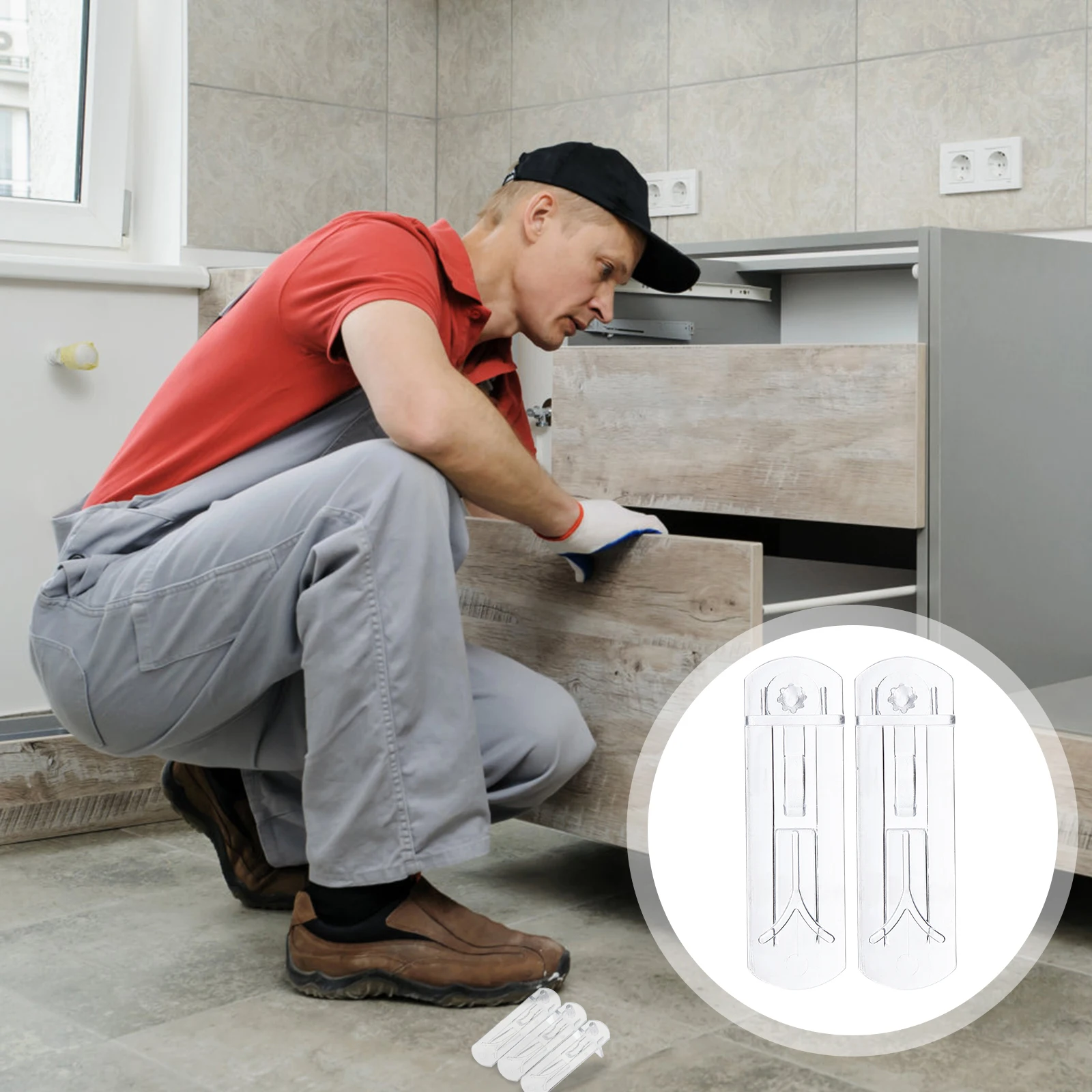 

20Pcs Heavy Duty Shelf Support Pegs Premium Plastic Shelving Brackets for Freezer and Cabinet Shelf Support Peg